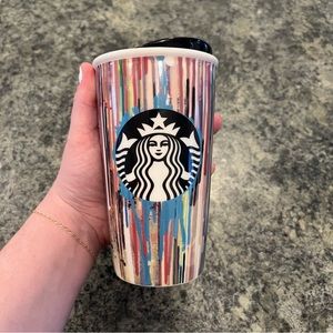 Ceramic Starbucks Tumbler